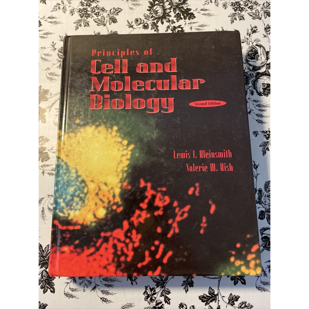 Principles of Cell and Molecular Biology Textbook Kleinsmith Kish Hardcover 2E